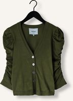 Donkergroene MINUS Vest SEANA KNIT CARDIGAN Donkergroene MINUS Vest SEANA KNIT CARDIGAN - medium