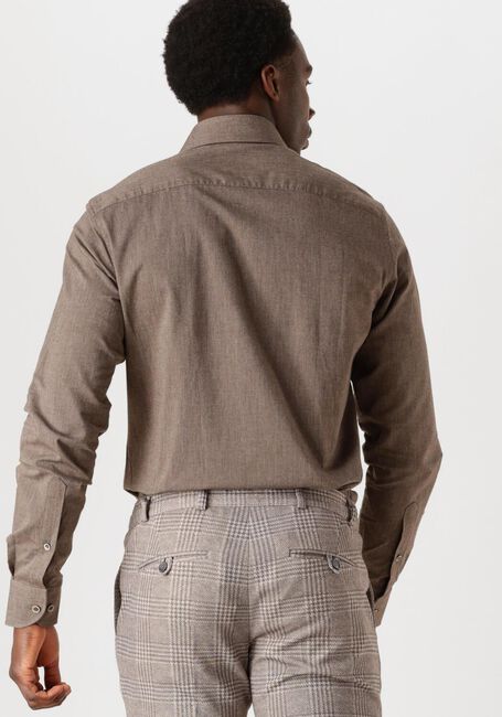 Taupe PROFUOMO Klassiek overhemd SHIRT CUTAWAY SC SF - large