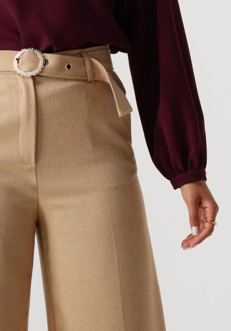 Zand CAROLINE BISS Wijde broek 4531 - large