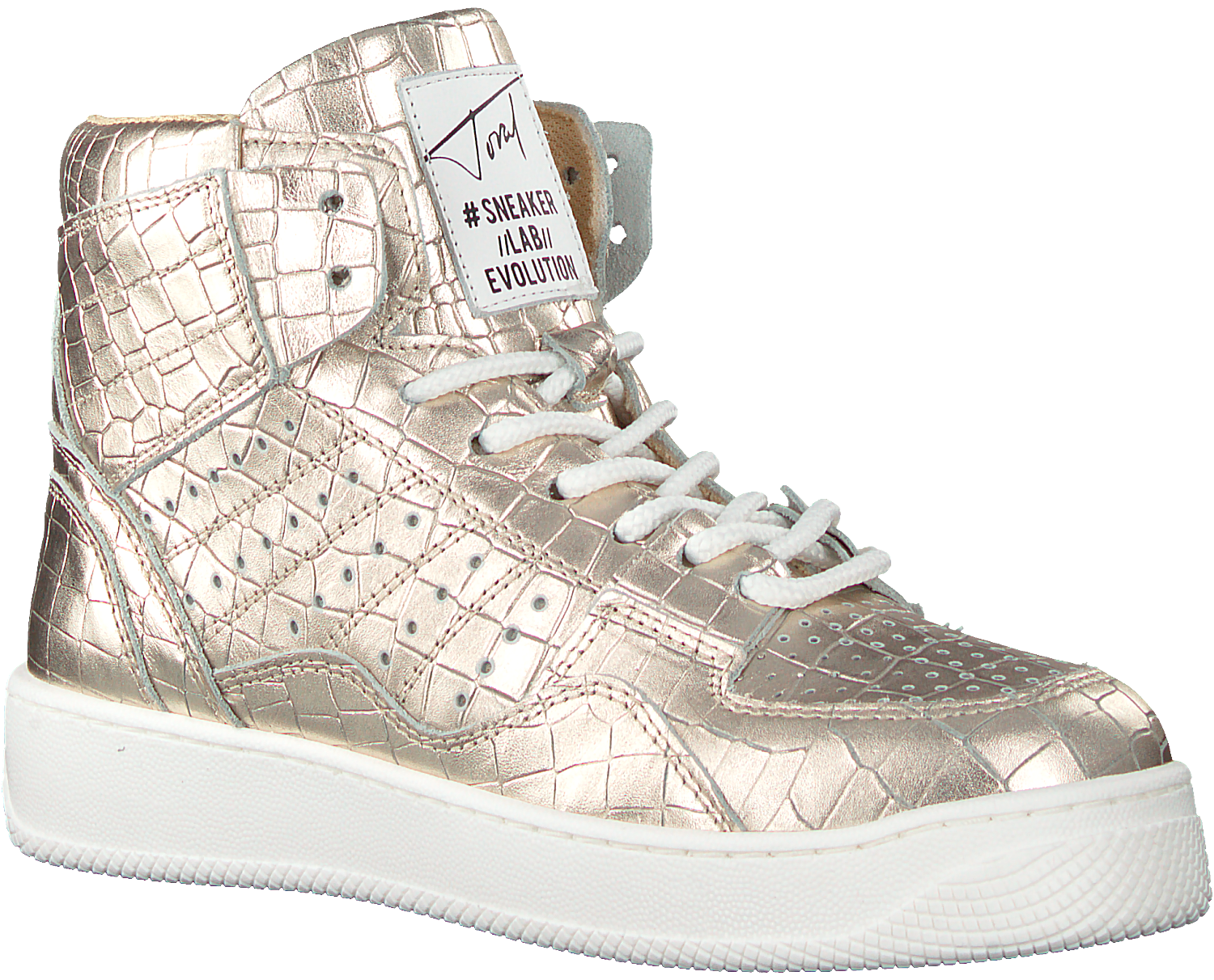 Witte TORAL Sneakers 11101 | Omoda