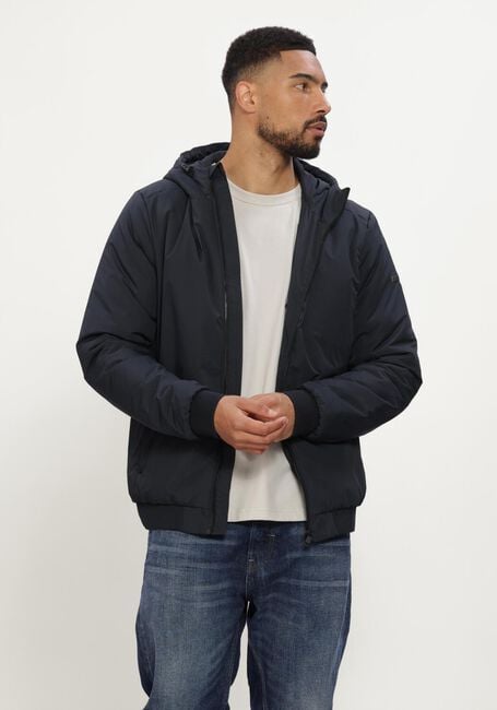 Donkerblauwe AIRFORCE Gewatteerde jas LARRY JACKET - large