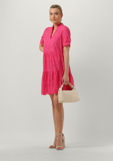 Roze Y.A.S. Mini jurk YASHOLI SS DRESS - large