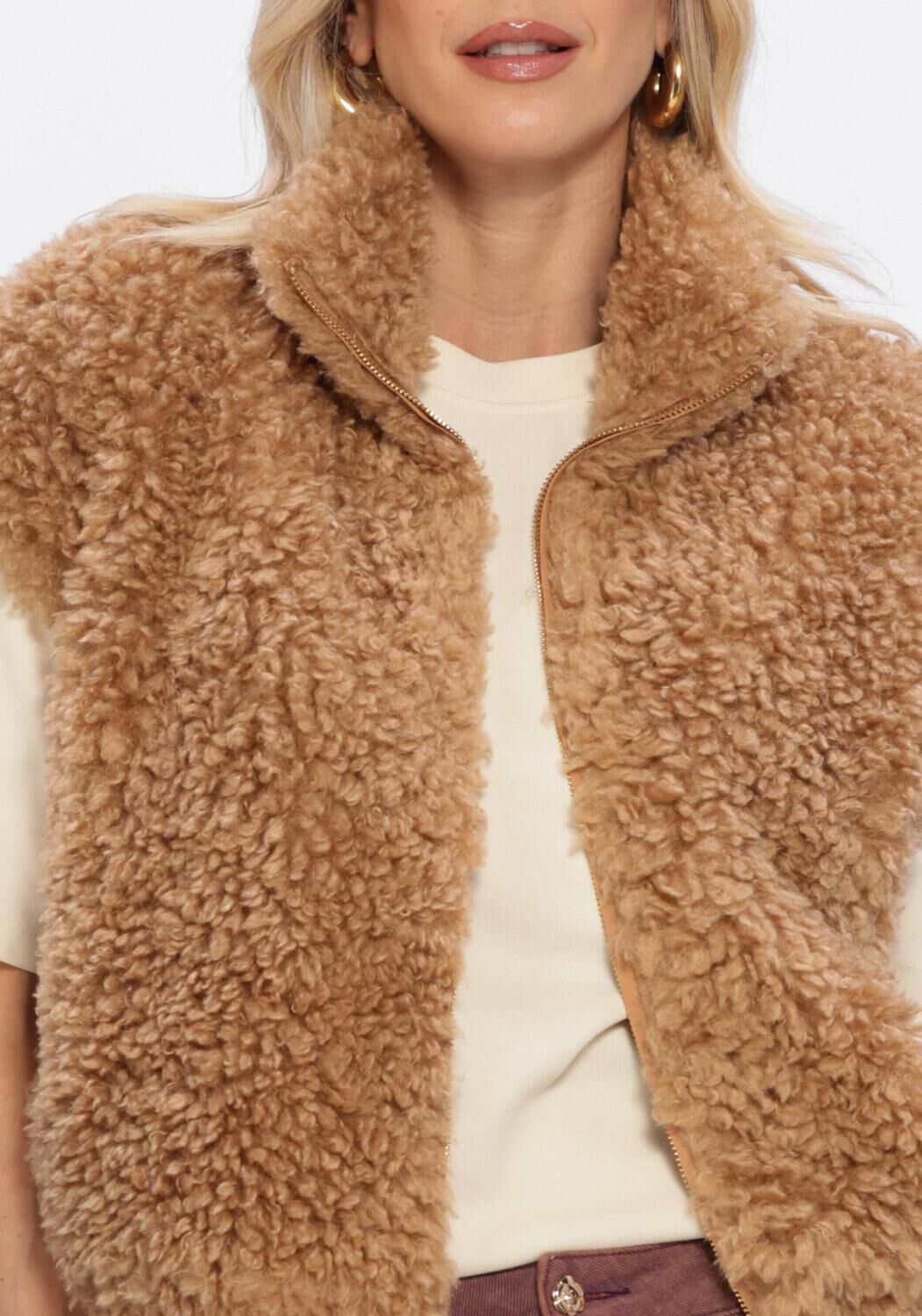 Camel STUDIO AMAYA Gilet SIRA GILET - large
