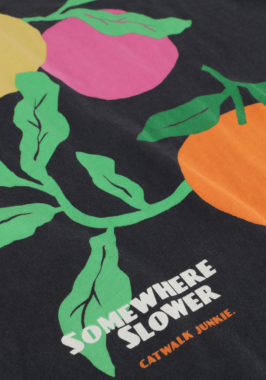 Zwarte CATWALK JUNKIE T-shirt GRAPHIC TSHIRT - large