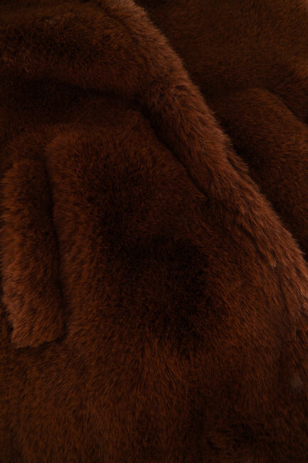 Bruine AMMEHOELA Faux fur jas AM.FUNK.04 - large