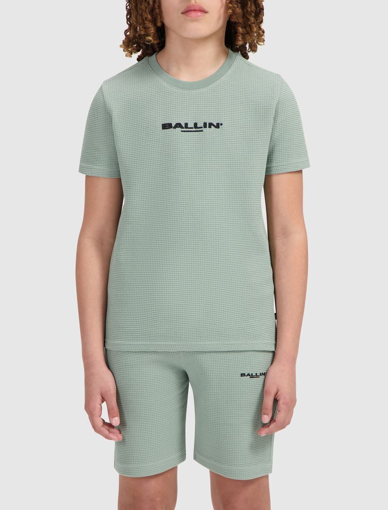 BALLIN Jongens Polo's & T-shirts 017142 Groen