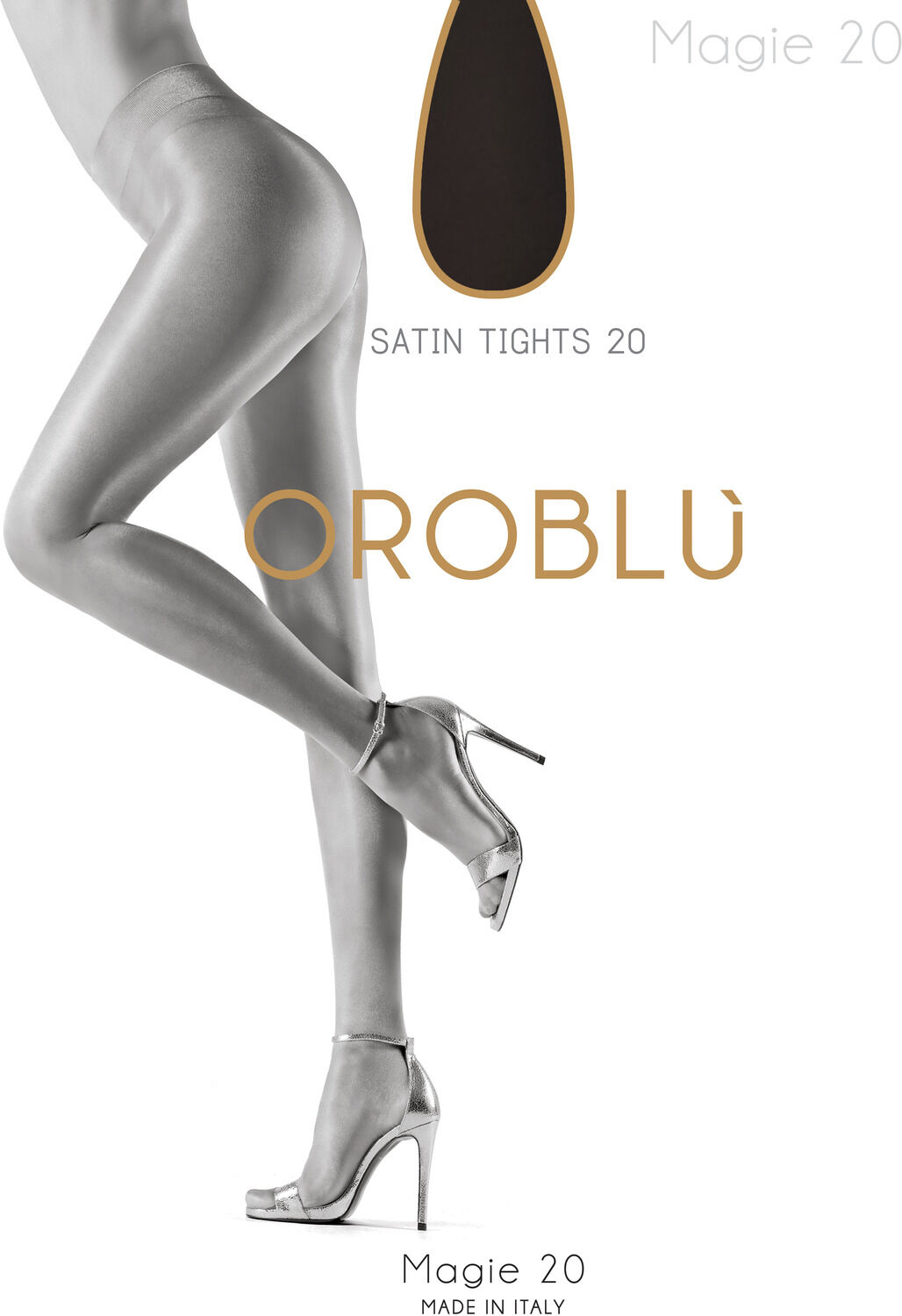 Zwarte OROBLU Panty's MAGIE 20 - medium