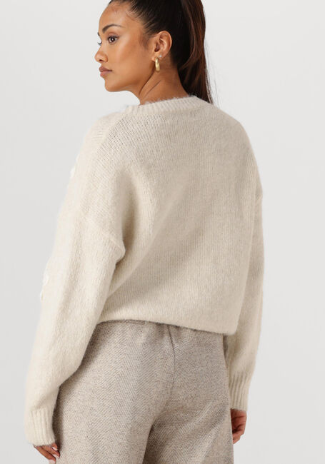 Witte NUKUS Trui CHIACA PULLOVER FLOWER - large