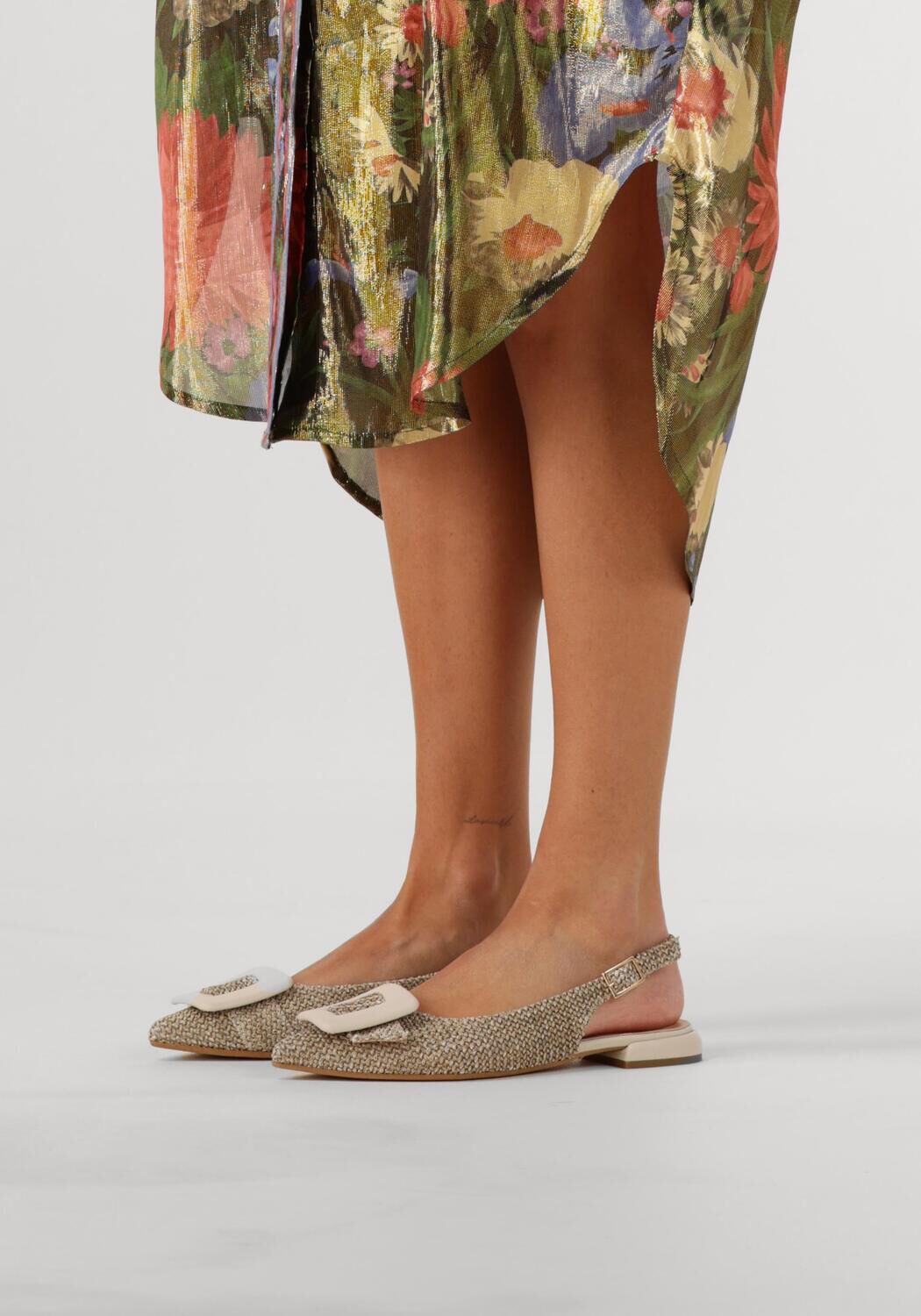 Beige NOTRE-V Slingbacks 12241 - large