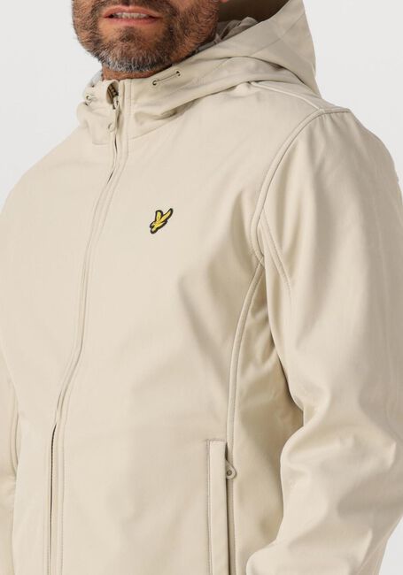 Ecru LYLE & SCOTT Jack FLEECE BACK SOFTSHELL - large