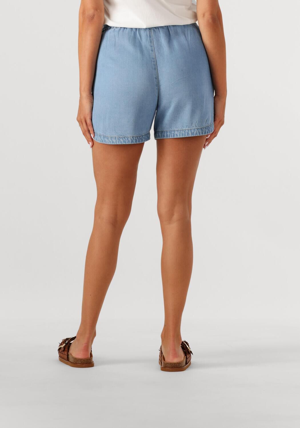 OBJECT Dames Broeken Objframe Re Mw Shorts Div Lichtblauw