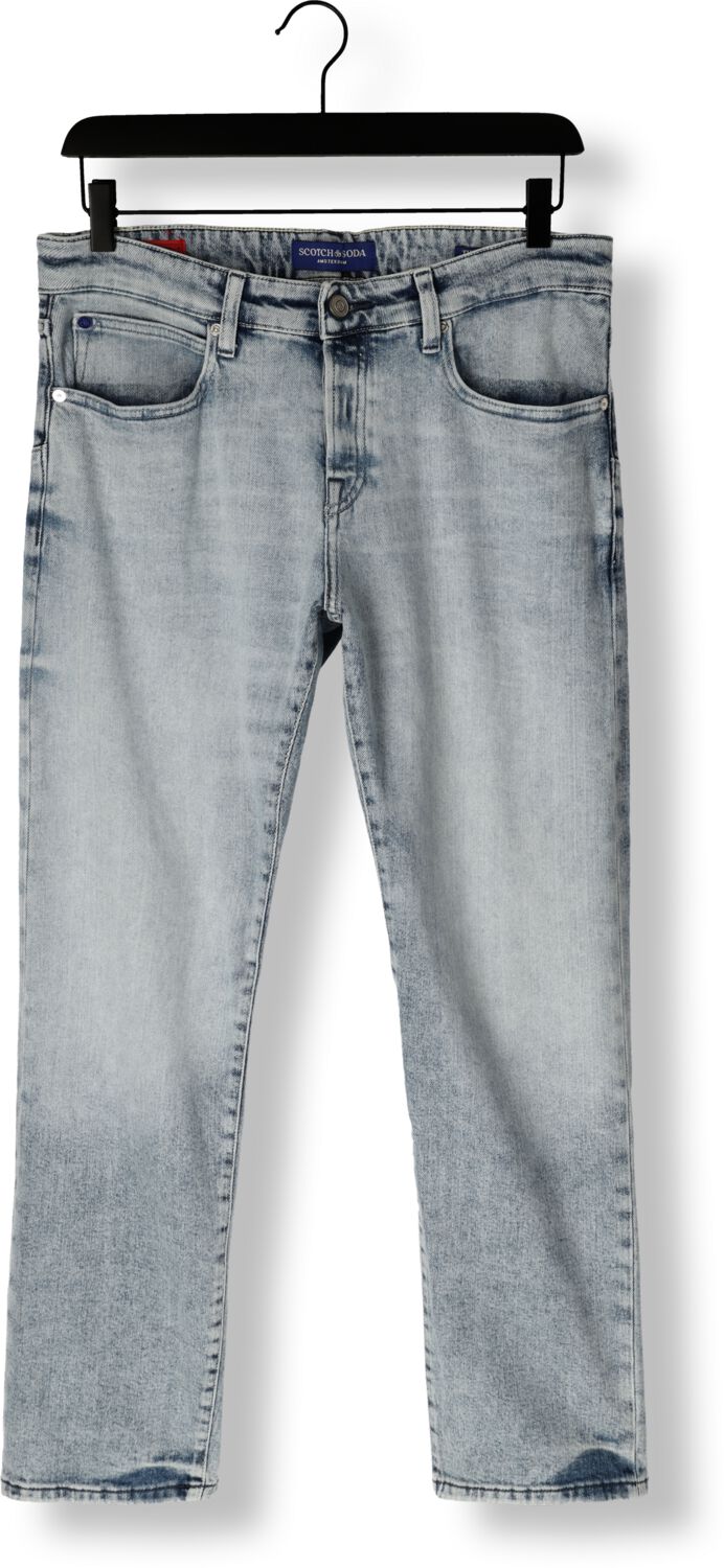 SCOTCH & SODA Heren Jeans Core The Zee Straight Jeans Lichtblauw