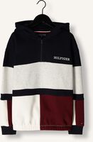 Blauwe TOMMY HILFIGER Sweater CLRBLOCK FLEECE ZIPUP HOODIE Blauwe TOMMY HILFIGER Sweater CLRBLOCK FLEECE ZIPUP HOODIE - medium