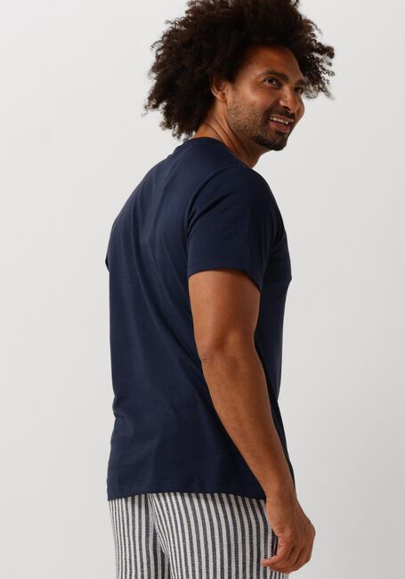 Donkerblauwe SELECTED HOMME T-shirt SLHCONRAN PRINT SS O-NECK TEE - large