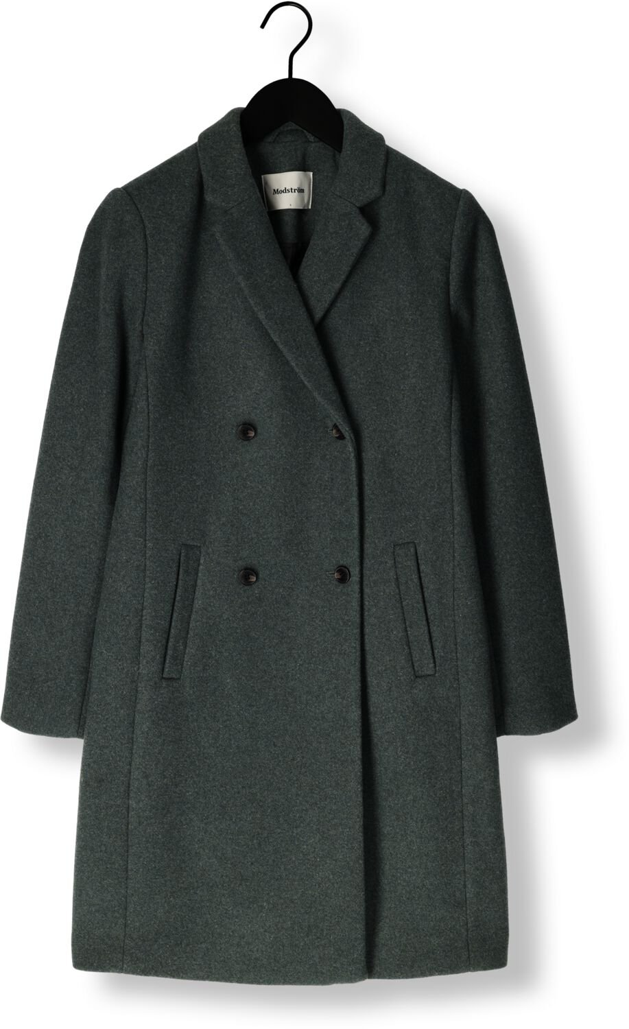 MODSTRÖM Modström Dames Jassen Odelia Coat Donkergroen