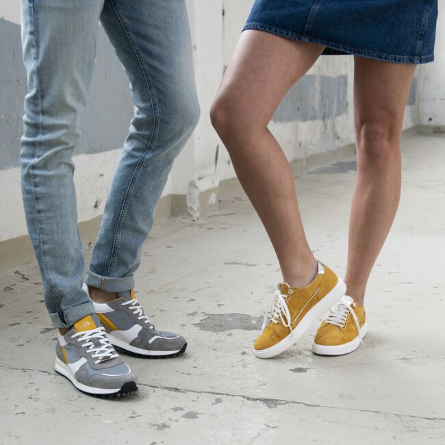 Gele VERTON Lage sneakers 0036 Gele VERTON Lage sneakers 0036 - large