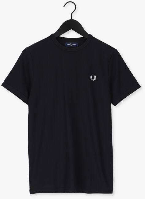 Zwarte FRED PERRY T-shirt RINGER T-SHIRT - large