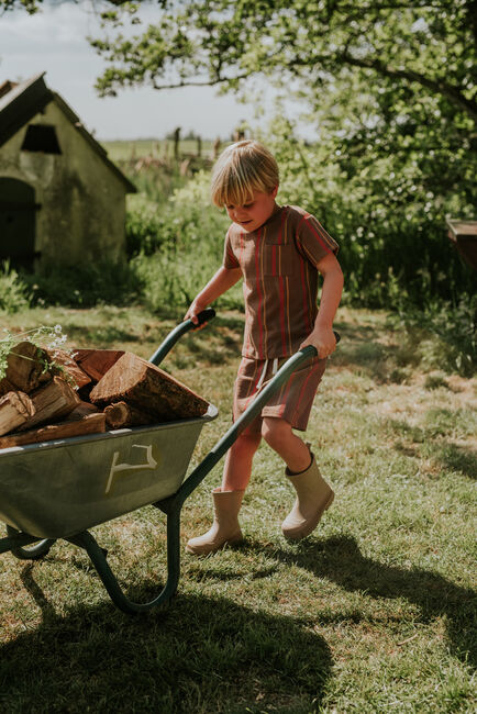 Bruine KOKO NOKO T-shirt N58868 - large