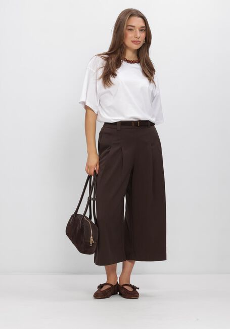 Bruine MSCH COPENHAGEN Broeken MSCHMARYLA HENRIKA HW CULOTTE PANTS - large