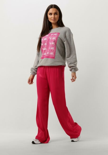 Grijze ALIX THE LABEL Sweater LADIES KNITTED LABEL SWEATER Grijze ALIX THE LABEL Sweater LADIES KNITTED LABEL SWEATER - large