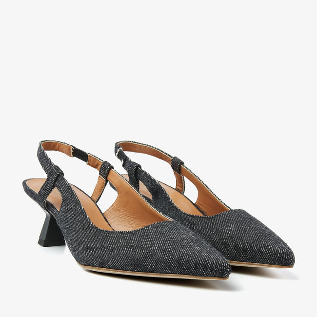 Zwarte VIA VAI Slingbacks SUZY ALIYA - large