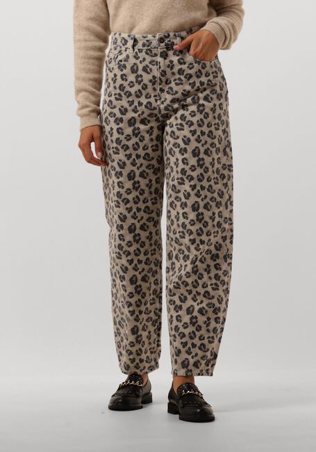 Bruine BY-BAR Mom jeans LEW CHEETAH PANT - large