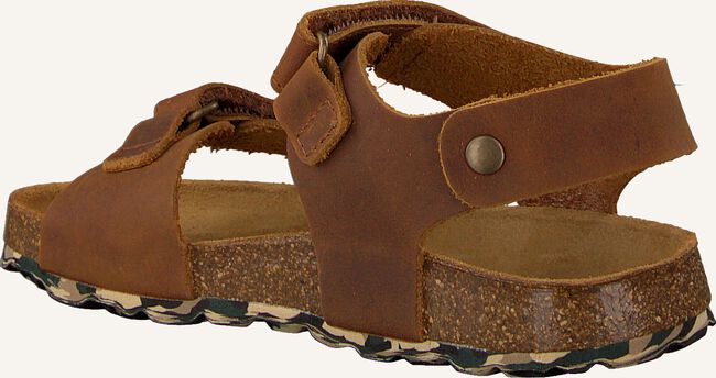 Cognac DEVELAB Platte sandalen 48181 Cognac DEVELAB Platte sandalen 48181 - large