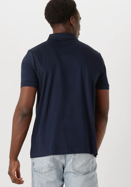 Donkerblauwe CALVIN KLEIN Polo LIQUID TOUCH WELT ZIP POLO - large