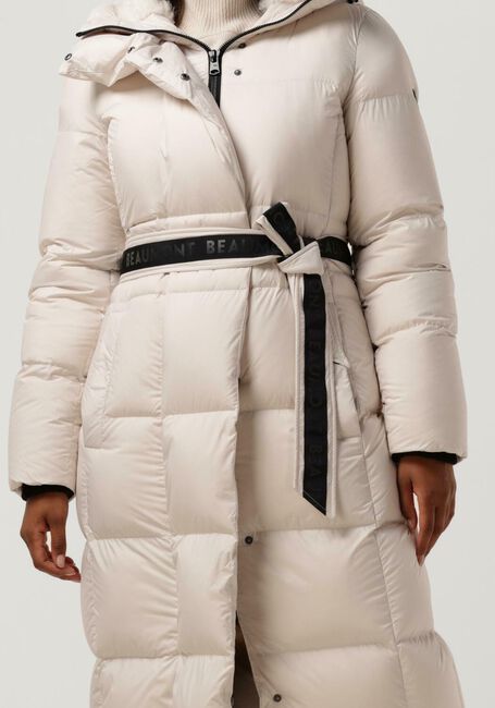 Witte BEAUMONT Gewatteerde jas PUFFER PARKA COAT - large