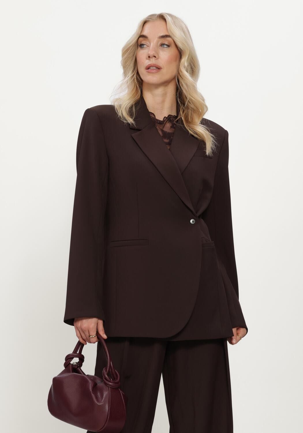 MSCH COPENHAGEN Dames Blazers Mschvega Loose Blazer Bruin