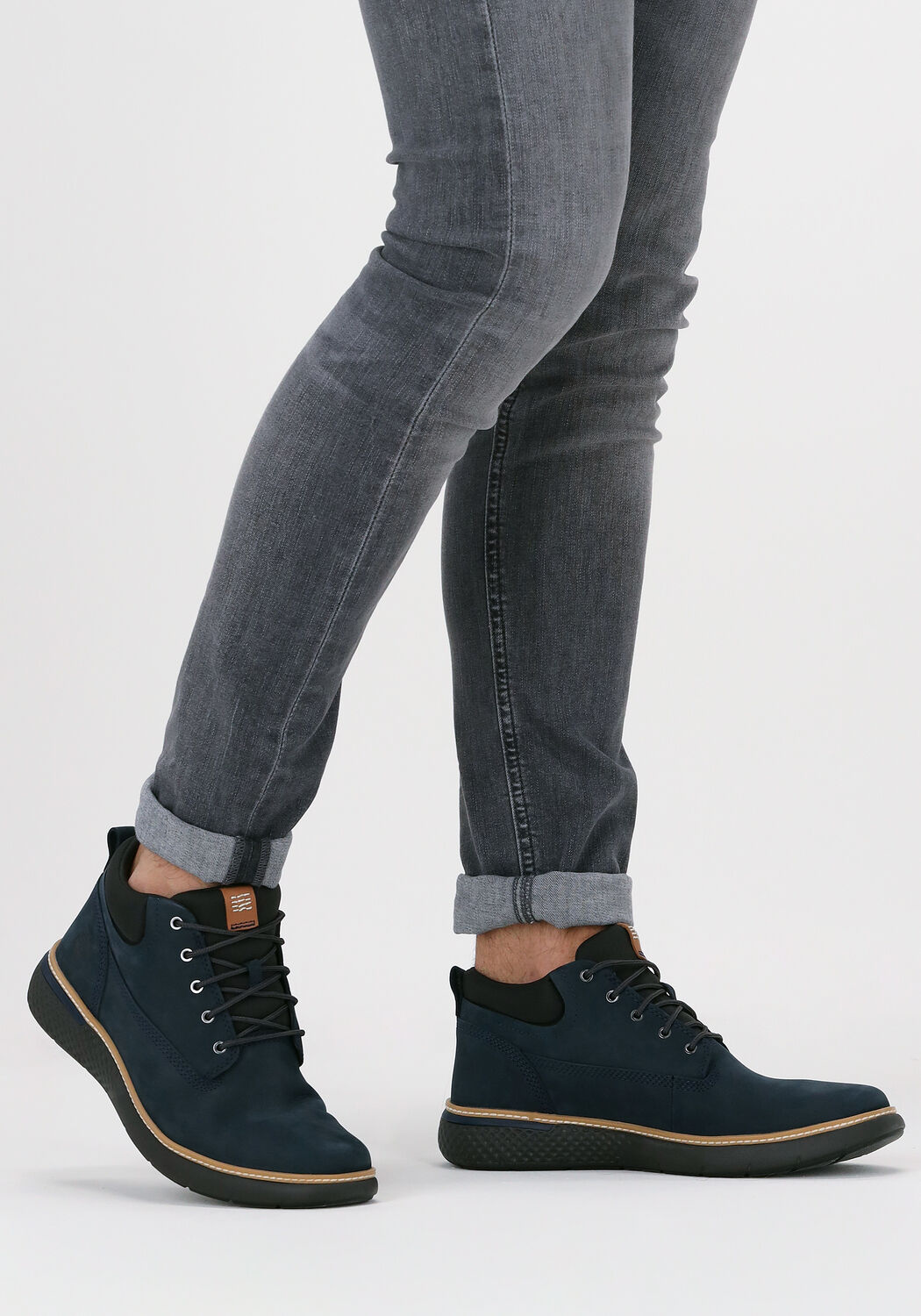 Blauwe TIMBERLAND Veterschoenen CROSS MARK CHUKKA - large