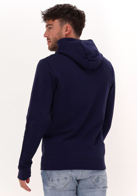 Donkerblauwe LYLE & SCOTT Sweater PULLOVER HOODIE - large