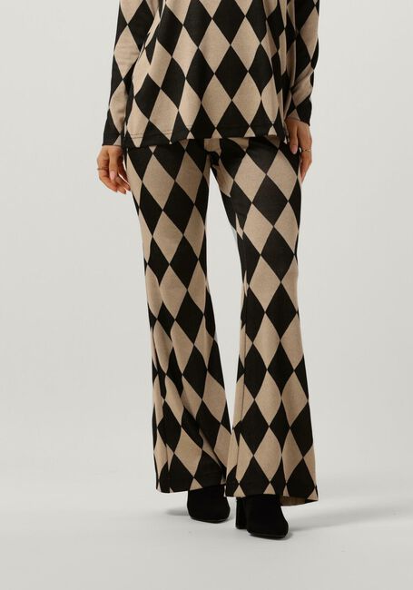 Bruine ANA ALCAZAR Pantalon TROUSERS - large