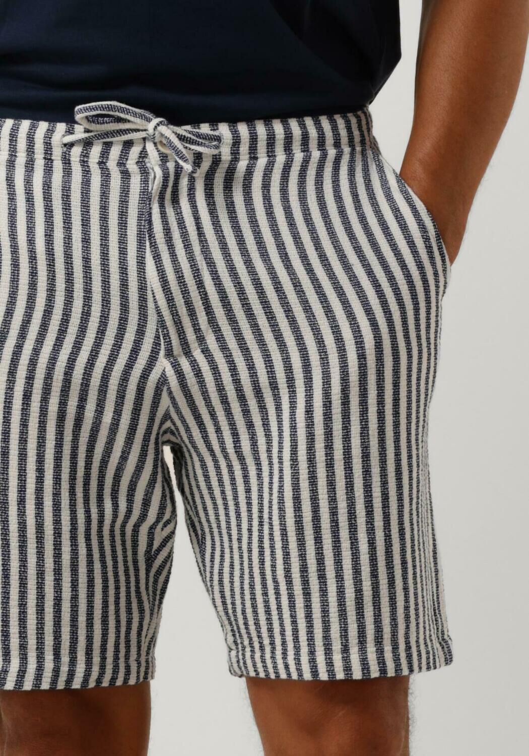 SELECTED HOMME Heren Broeken Slhcomfort-brody-sal Shorts Donkerblauw