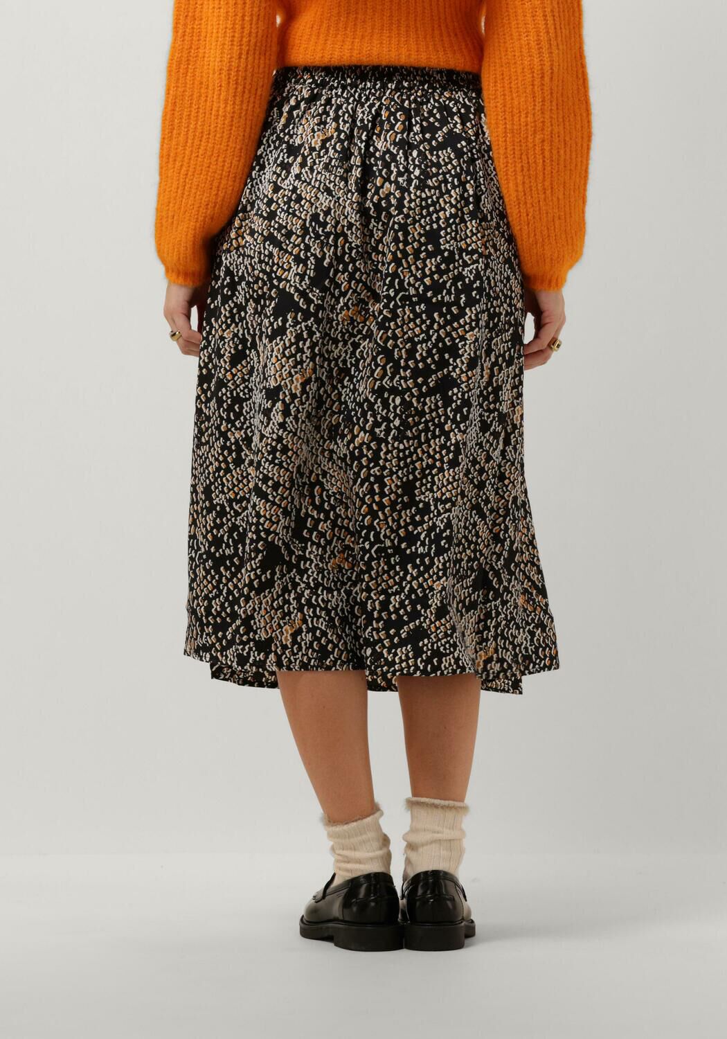 BRUUNS BAZAAR Dames Rokken Acacia Amattas Skirt Zwart