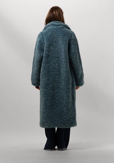 Blauwe BEAUMONT Faux fur jas SASHA - large