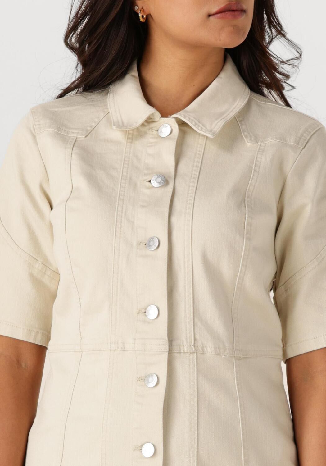 Y.A.S. Dames Jurken Yasdirma Denim Dress Zand