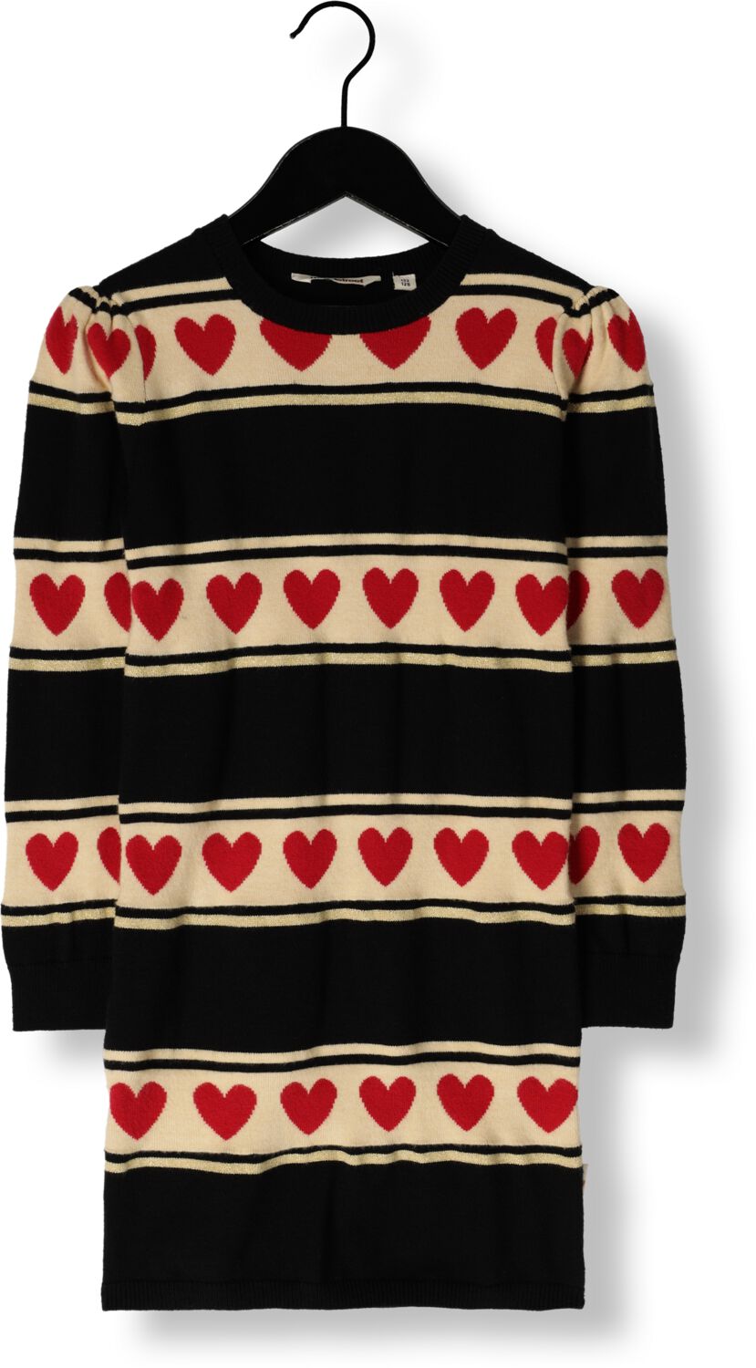 MOODSTREET Meisjes Jurken Dress Donna Zwart