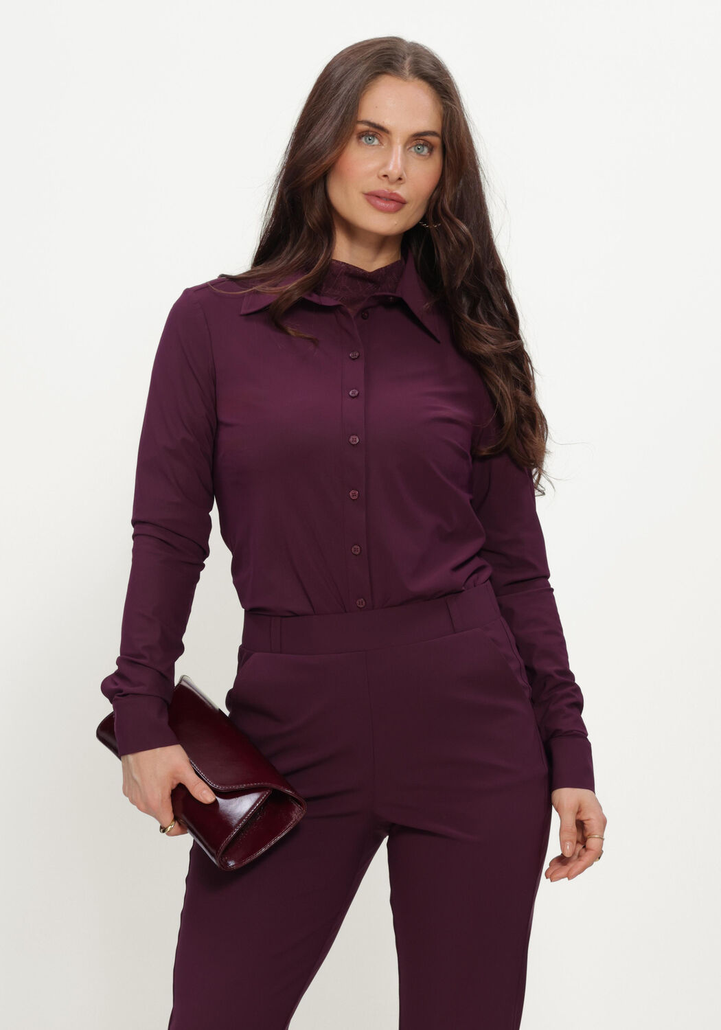 Bordeaux STUDIO ANNELOES Blouses POPPY BLOUSE - large