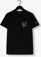 Zwarte LYLE & SCOTT T-shirt 3D EAGLE GRAPHIC T-SHIRT - medium