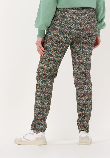 Groene SUMMUM Pantalon TROUSERS ART NOUVEAU COTTON ST - large