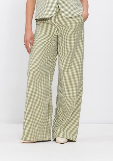 Groene YDENCE Wijde broek PANTS CELESTE - large
