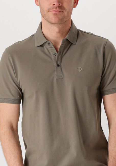 Groene CAST IRON Polo SHORT SLEEVE POLO FINE PIQUE ESSENTIAL - large