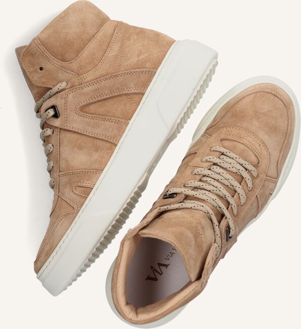 Camel VIA VAI Hoge sneakers JUNO LANE Camel VIA VAI Hoge sneakers JUNO LANE - large