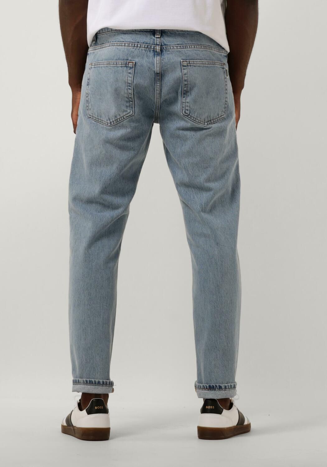 WOODBIRD Heren Jeans Doc Doone Jeans Blauw