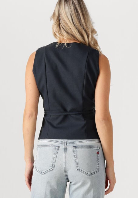 Donkerblauwe NEO NOIR Gilet SAMARA MELANGE WAISTCOAT - large