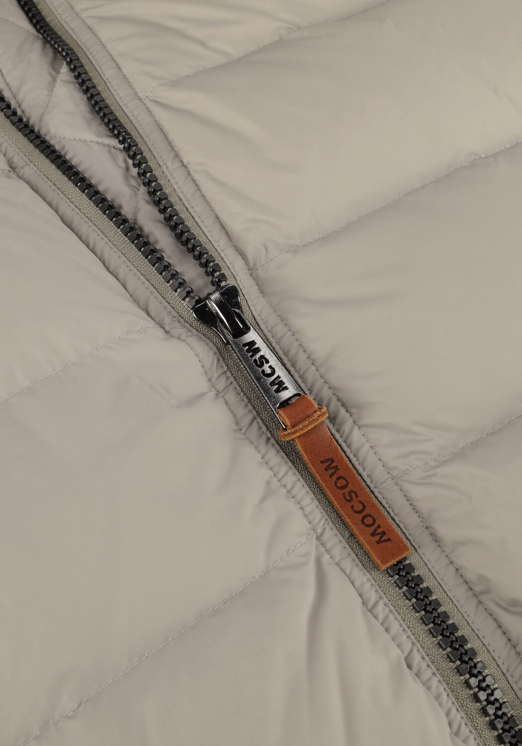 Taupe MOSCOW Gewatteerde jas 12-08 BRANDY - large