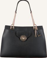 Zwarte GUESS Handtas BELLE ISLE SOCIETY CARRYALL - medium