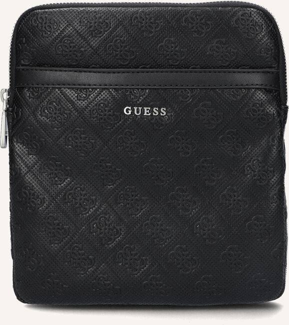 Zwarte GUESS Schoudertas ESCAPE TOP ZIP CROSSBODY FLAT Zwarte GUESS Schoudertas ESCAPE TOP ZIP CROSSBODY FLAT - large