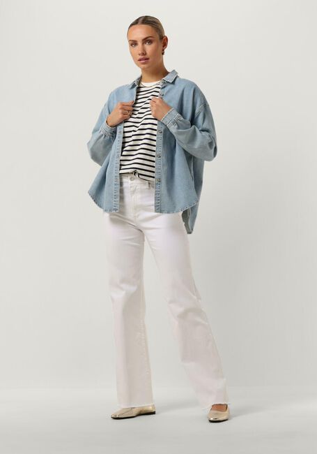 Donkerblauwe CIRCLE OF TRUST Blouses NOUNOU DNM BLOUSE - large